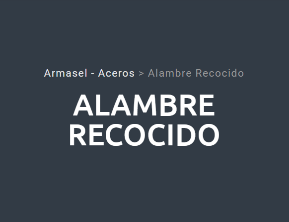 Malla Electrosoldada Armasel – Armasel – Aceros